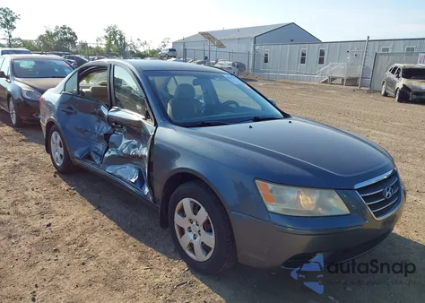 2009 Hyundai Sonata Gls z USA, uszkodzony, nr VIN 5NPET46C39H479892